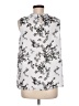 Elle 100% Polyester Silver Sleeveless Blouse Size M - photo 2