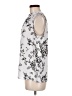 Elle 100% Polyester Silver Sleeveless Blouse Size M - photo 5