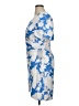 Julia Jordan Floral Blue Cocktail Dress Size 14 - photo 5