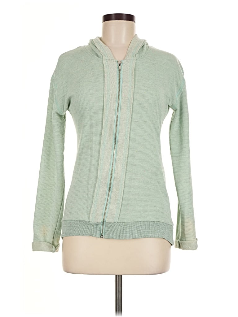 Pre-owned Vanity Zip Up Hoodie In Green
