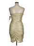 Guess Metallic Gold Cocktail Dress Size 16 - photo 2