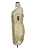Guess Metallic Gold Cocktail Dress Size 16 - photo 5
