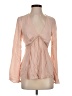 BCBGeneration Pink Long Sleeve Blouse Size XXS - photo 1