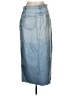 Zara Blue Denim Skirt Size L - photo 2