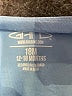 Garb 100% Cotton Blue Short Sleeve Onesie 12-18 MO / 18 MO - photo 3