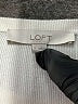 Ann Taylor LOFT Stripes Ivory Turtleneck Sweater Size S - photo 7