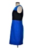 Tahari Color Block Blue Cocktail Dress Size 10 - photo 5