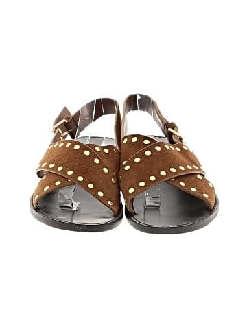 Madewell The Tuley Crossover Sandal in Suede (view 2)