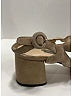 Prada 100% Leather Gold Sandals Size EU 36 - photo 5