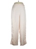 ELOQUII 100% Polyester Solid Ivory Casual Pants Size 14 Plus - photo 1