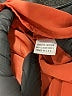 Glam 100% Polyester Solid Orange Casual Dress Size S - photo 8