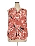 Maurices 100% Polyester Orange Sleeveless Blouse Size 20 (2) - photo 1