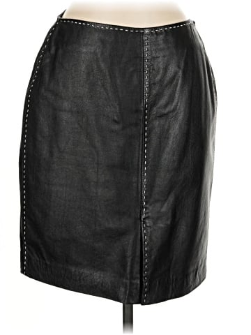 INC International Concepts Leather Skirt (view 1)