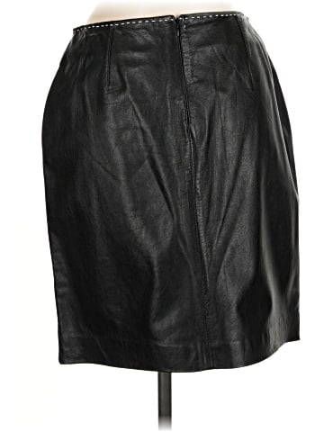 INC International Concepts Leather Skirt (view 2)