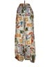Lulus Print Silver Casual Pants Size XS - photo 1