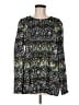 J.Jill 100% Rayon Black Long Sleeve Blouse Size M - photo 1