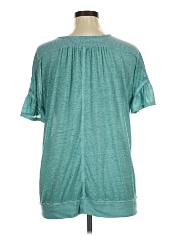 C established 1946 Short Sleeve Henley (view 2)