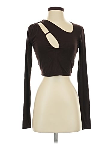Naked Wardrobe Long Sleeve T-Shirt (view 1)