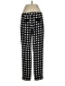 Banana Republic Checkered-gingham Black Casual Pants Size 2 - photo 2