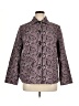 Liz Claiborne Paisley Purple Coat Size 1X - photo 1