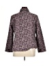 Liz Claiborne Paisley Purple Coat Size 1X - photo 2