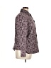 Liz Claiborne Paisley Purple Coat Size 1X - photo 4