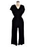 Halogen Solid Black Jumpsuit Size Med Petite - photo 1