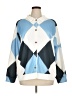 Assorted Brands 100% Polyester Argyle Blue Jacket Size XL - photo 1