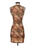 inamorata Graphic Brown Cocktail Dress Size S - photo 2