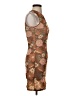 inamorata Graphic Brown Cocktail Dress Size S - photo 4