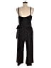 Kaileigh Stripes Black Jumpsuit Size M - photo 2
