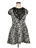 Xhilaration Paisley Gray Cocktail Dress Size XL - photo 1
