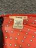 Timing 100% Polyester Orange 3/4 Sleeve Blouse Size XL - photo 7