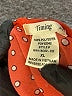 Timing 100% Polyester Orange 3/4 Sleeve Blouse Size XL - photo 8