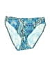 Sunsets Print Blue Swimsuit Bottoms Size M - photo 1
