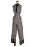 Julia Jordan 100% Polyester Graphic Blue Jumpsuit Size 6 - photo 1