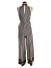 Julia Jordan 100% Polyester Graphic Blue Jumpsuit Size 6 - photo 2