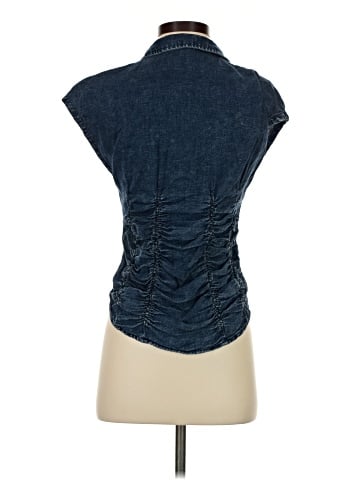 Pilcro Sleeveless Button-Down Shirt (view 2)