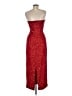 Scala 100% Silk Stars Red Cocktail Dress Size M - photo 2