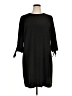 CeCe 100% Polyester Solid Black Casual Dress Size 14 - photo 1