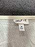 SELF E 100% Rayon Ivory Short Sleeve Top Size M - photo 7