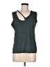 LNA 100% Cotton Gray Sleeveless Top Size M - photo 1
