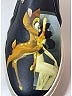 Givenchy Graphic Black Leather Bambi print slip-on sneakers Size EU 36 - photo 4