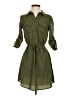Bebop 100% Polyester Green Casual Dress Size XS - photo 1