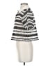 Blue Tassel Silver Short Sleeve Top Size XS - photo 5