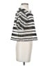 Blue Tassel Silver Short Sleeve Top Size XS - photo 4