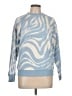 Adidas Animal Print Blue Sweatshirt Size L - photo 1