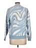 Adidas Animal Print Blue Sweatshirt Size L - photo 2