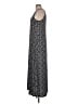 MSK Print Gray Casual Dress Size L - photo 5