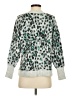 Ann Taylor LOFT Animal Print Silver Pullover Sweater Size XS - photo 2